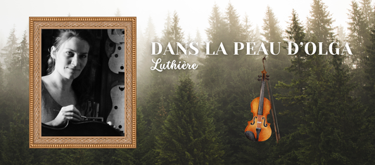 Dans l'atelier d'Olga Londe, luthière à Dôle : la symphonie des sens.