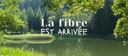 La fibre est arrivée 🎉🌳